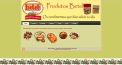 Desktop Screenshot of beteltemperos.com.br