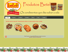 Tablet Screenshot of beteltemperos.com.br